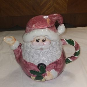 Vintage Wang's Santa Teapot
